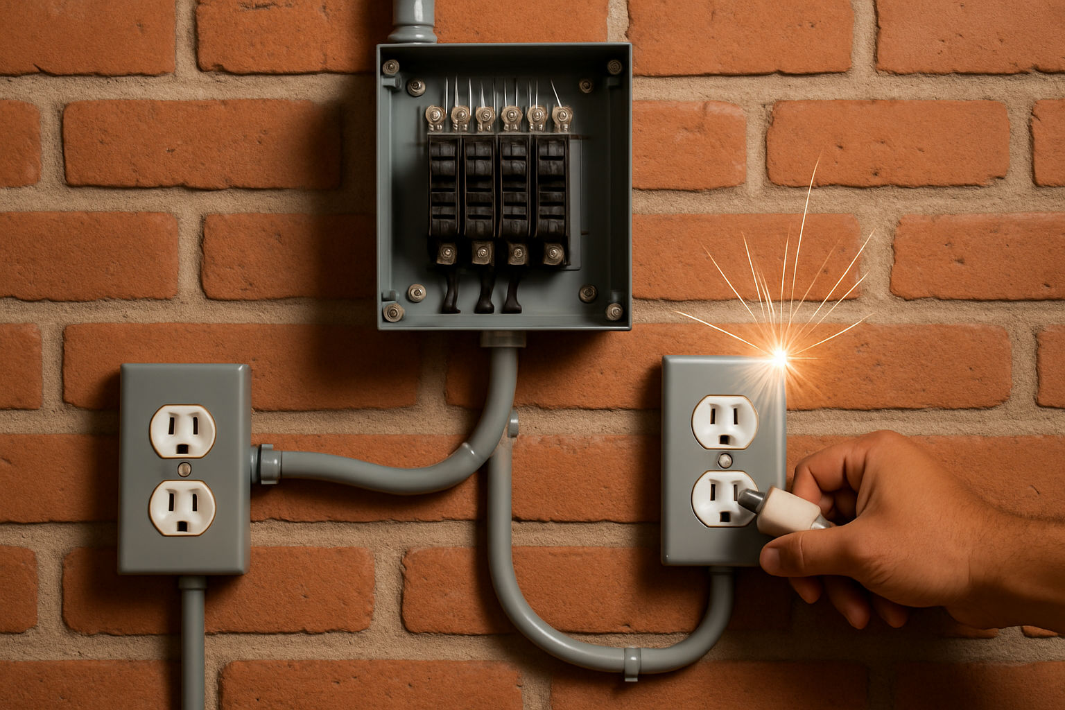 Revisión técnica de conexiones y protecciones ante un posible corto eléctrico Revisión técnica de conexiones y protecciones ante un posible corto eléctrico