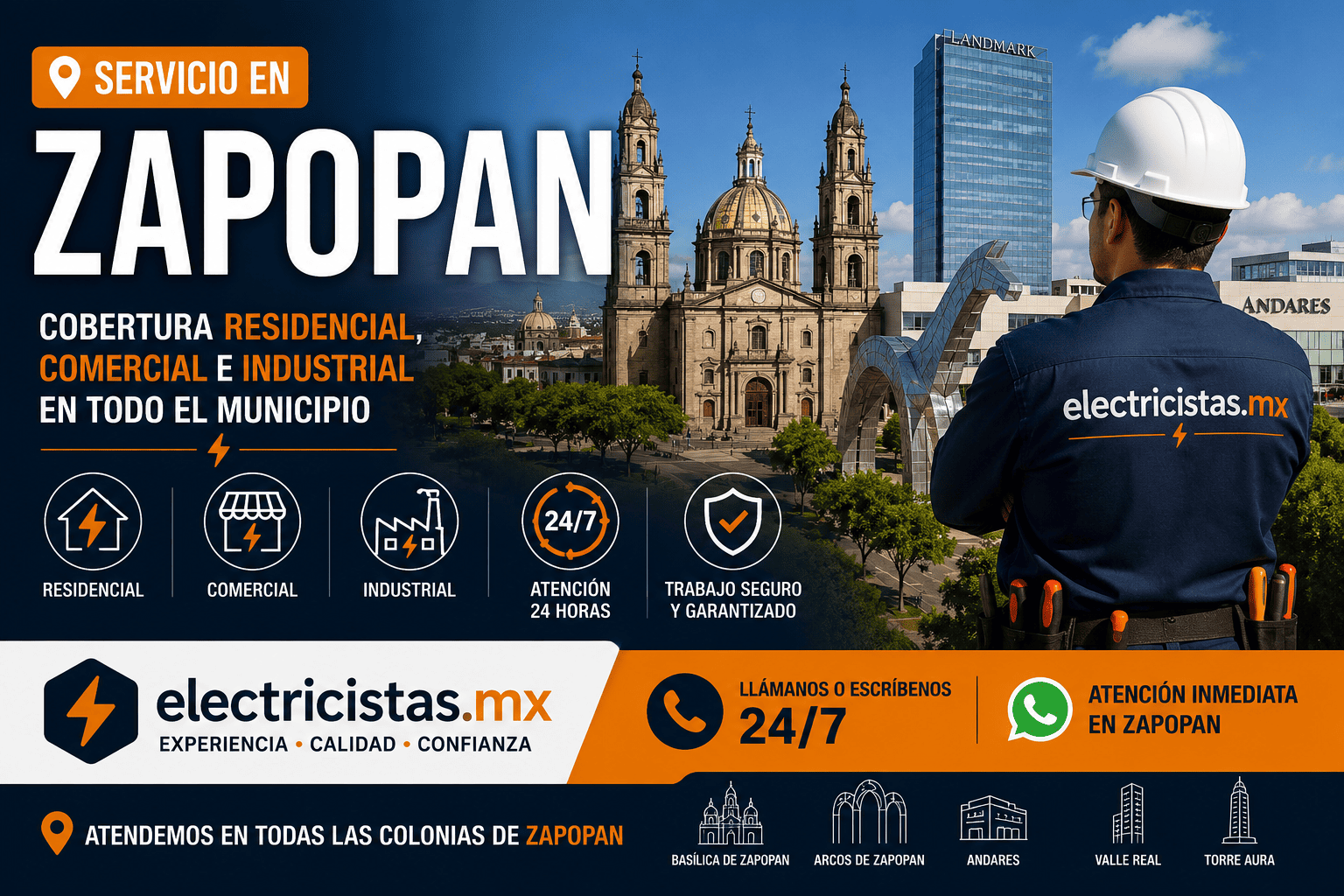 Electricistas en Zapopan